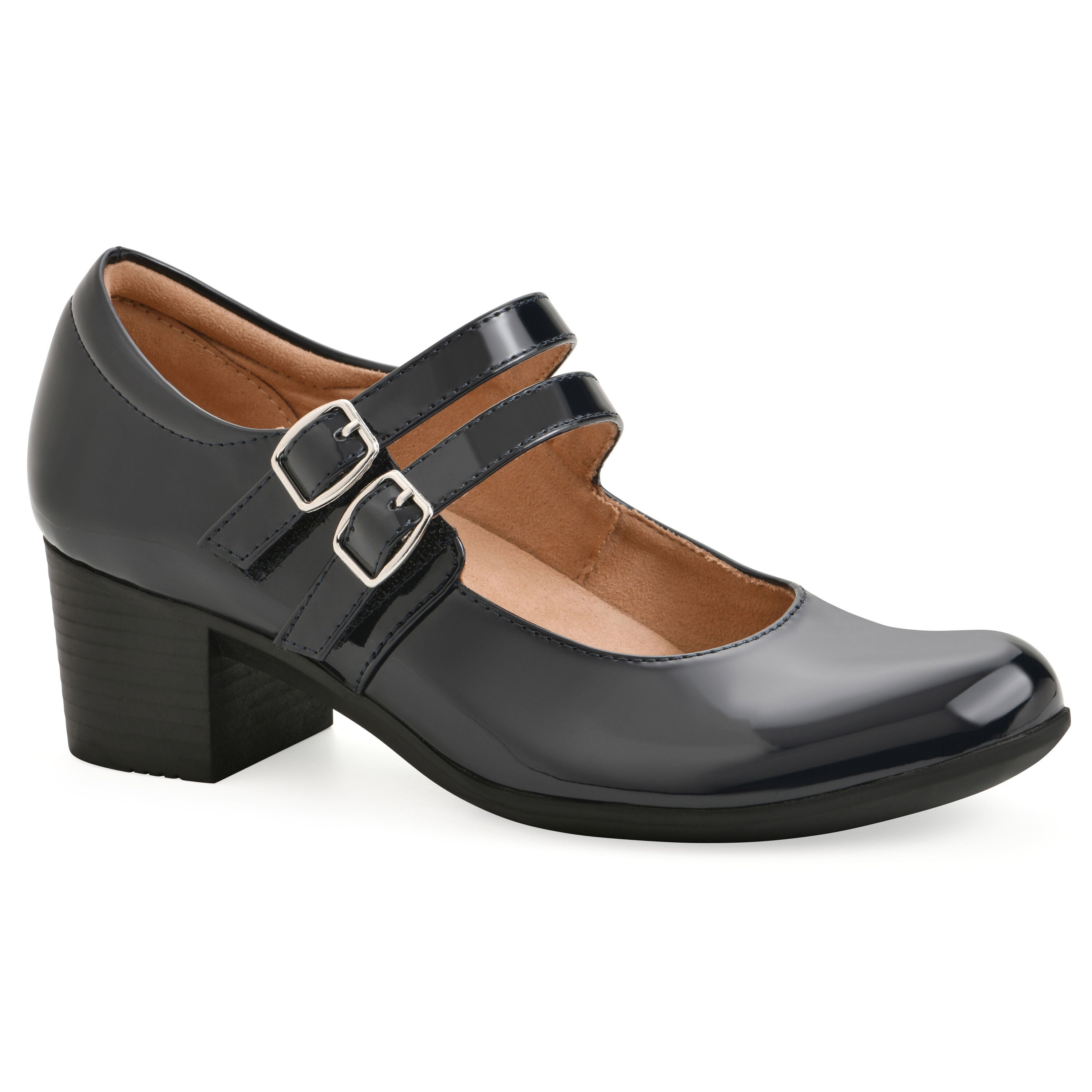 Tristin Block Heel Pump, NAVY, hi-res image number 0