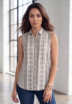 Kate Sleeveless Shirt