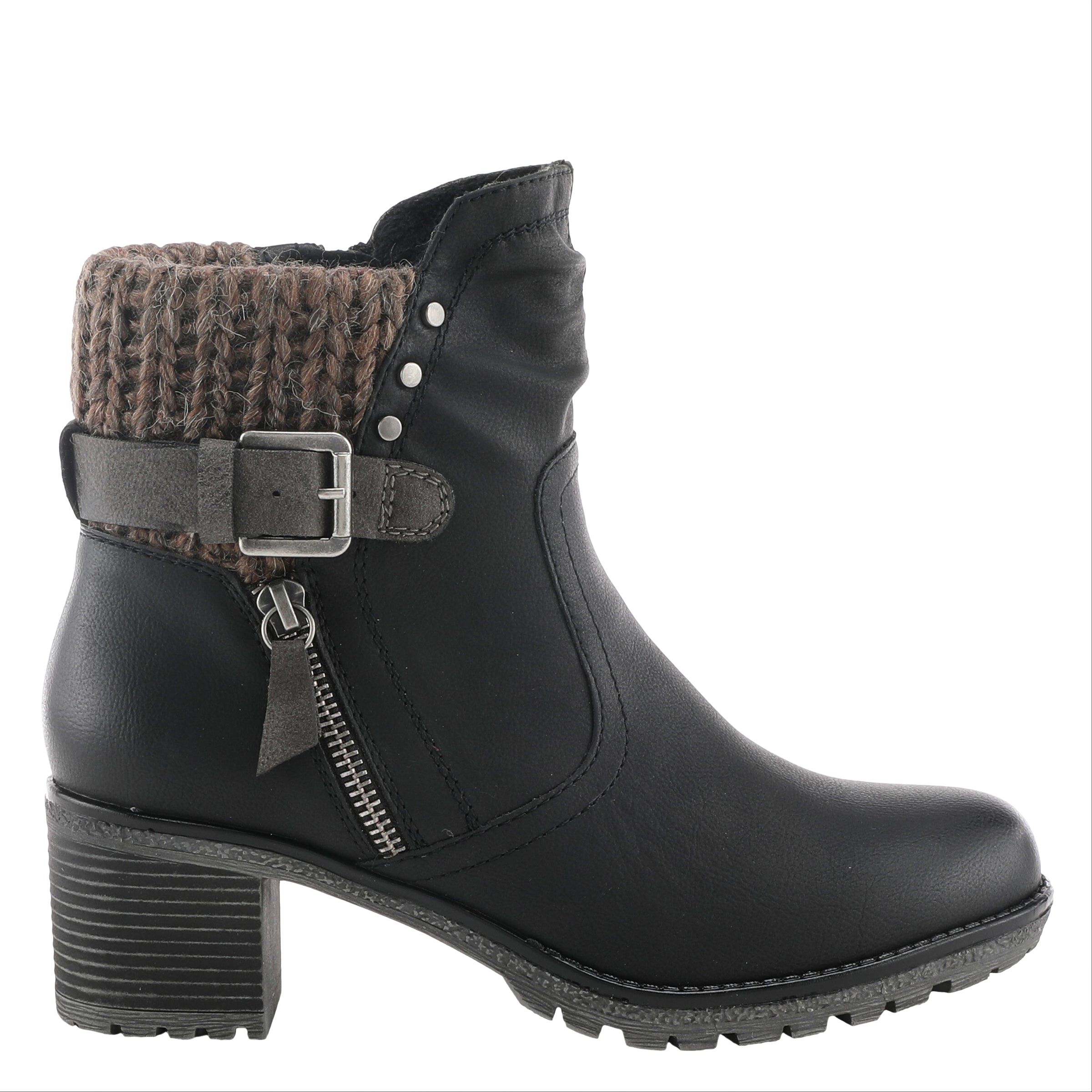 Rene Booties, BLACK, alternate image number 4
