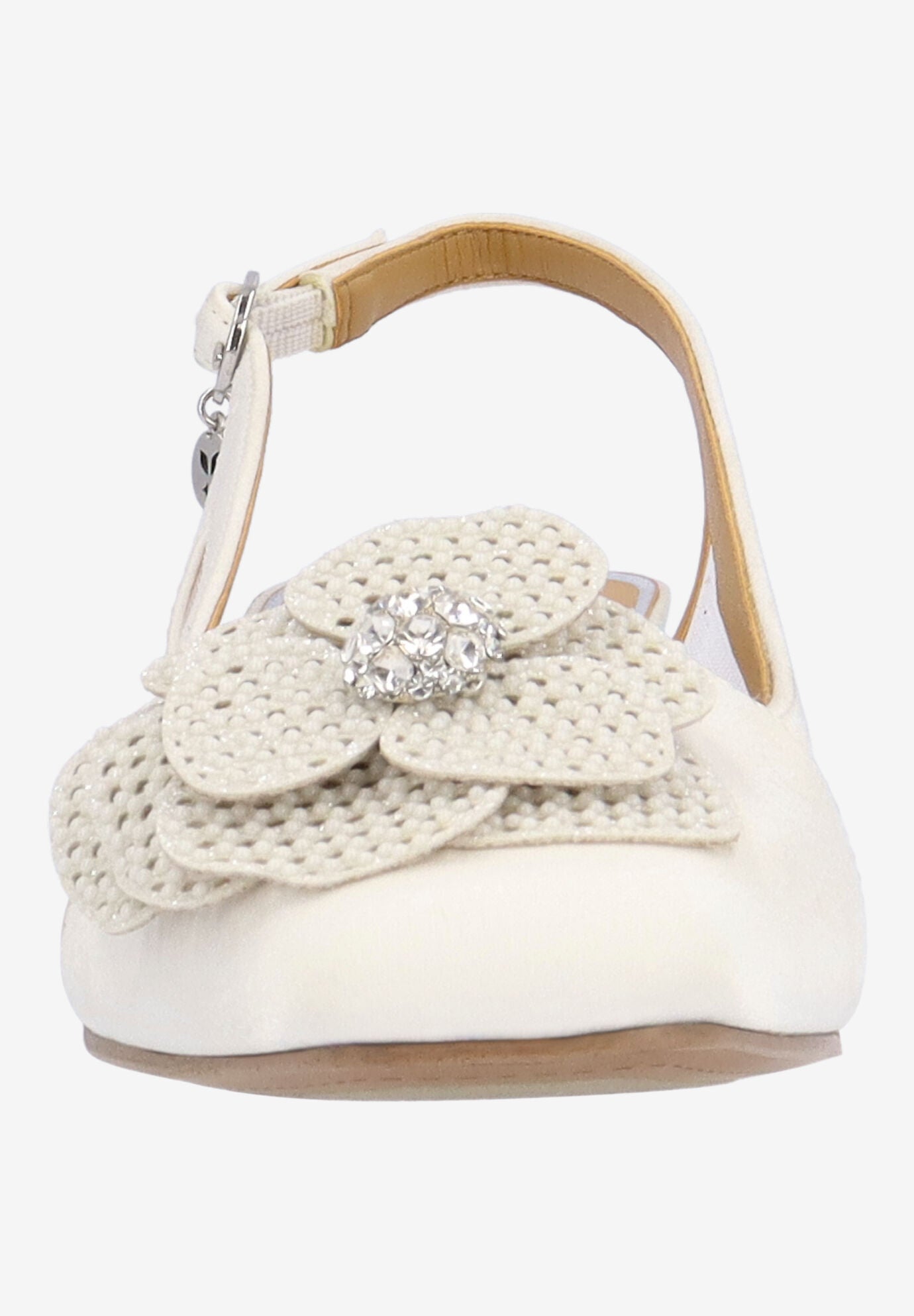 Bellina Slingback Pump, WHITE, alternate image number 2