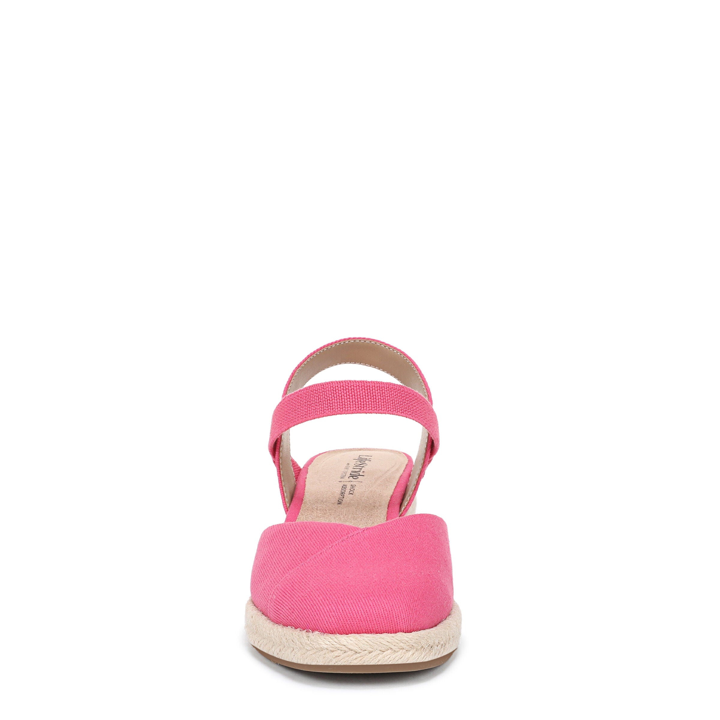 Pilar Wedge Sandal, FRENCH PINK, alternate image number 4