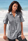 French Check Big Shirt, , alternate image number null