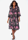 Juliet Shirtdress, DARK BERRY SHADOW PEONY, hi-res image number null