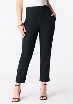 Bi-Stretch Straight Leg Ankle Pant