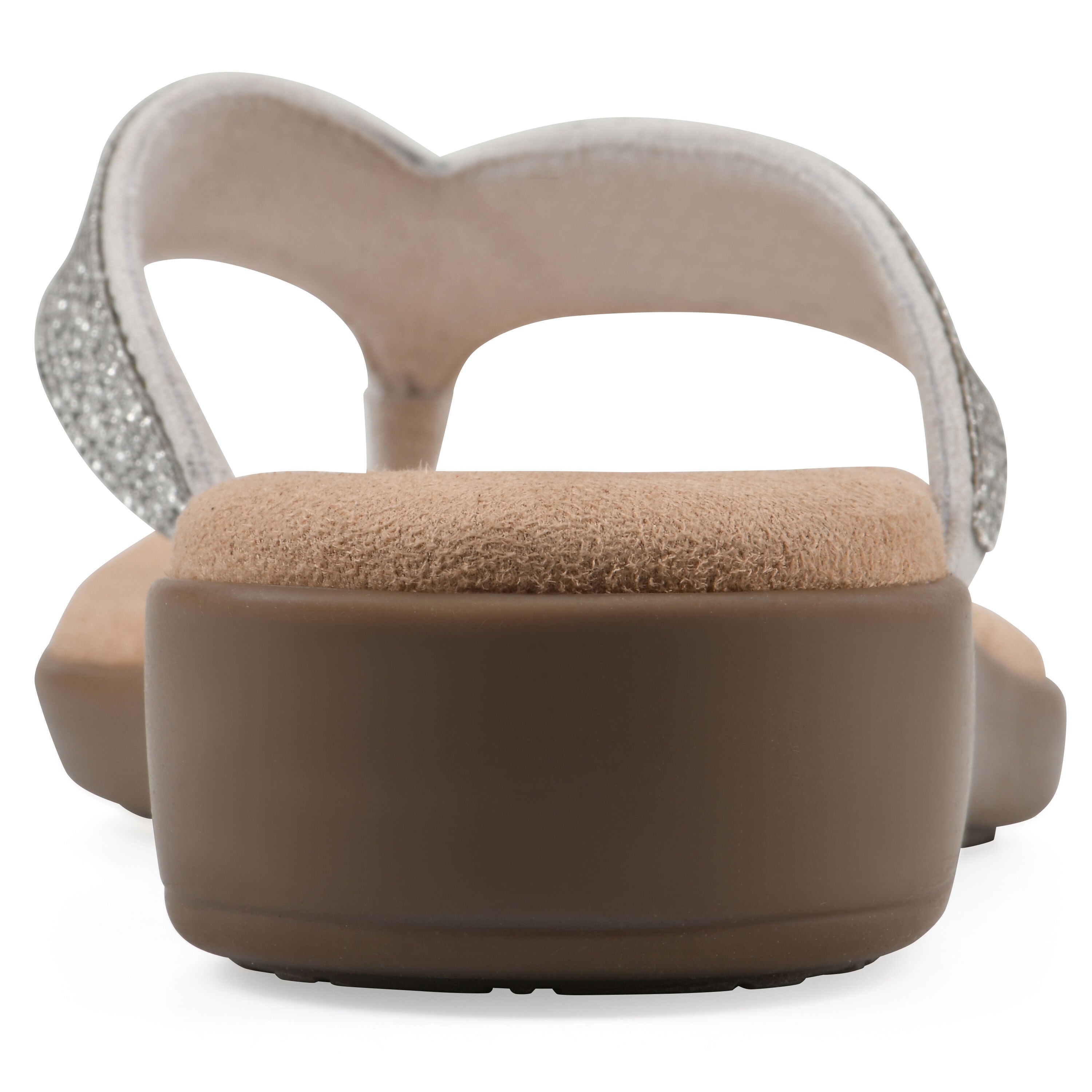 Becharm Thong Sandal, ECRU FABRIC, on-hover image number 1