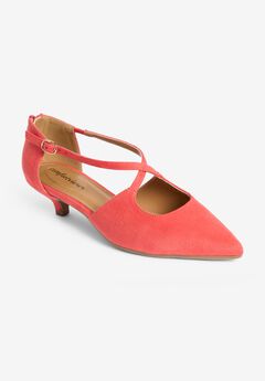 Beige Wide Width Heels