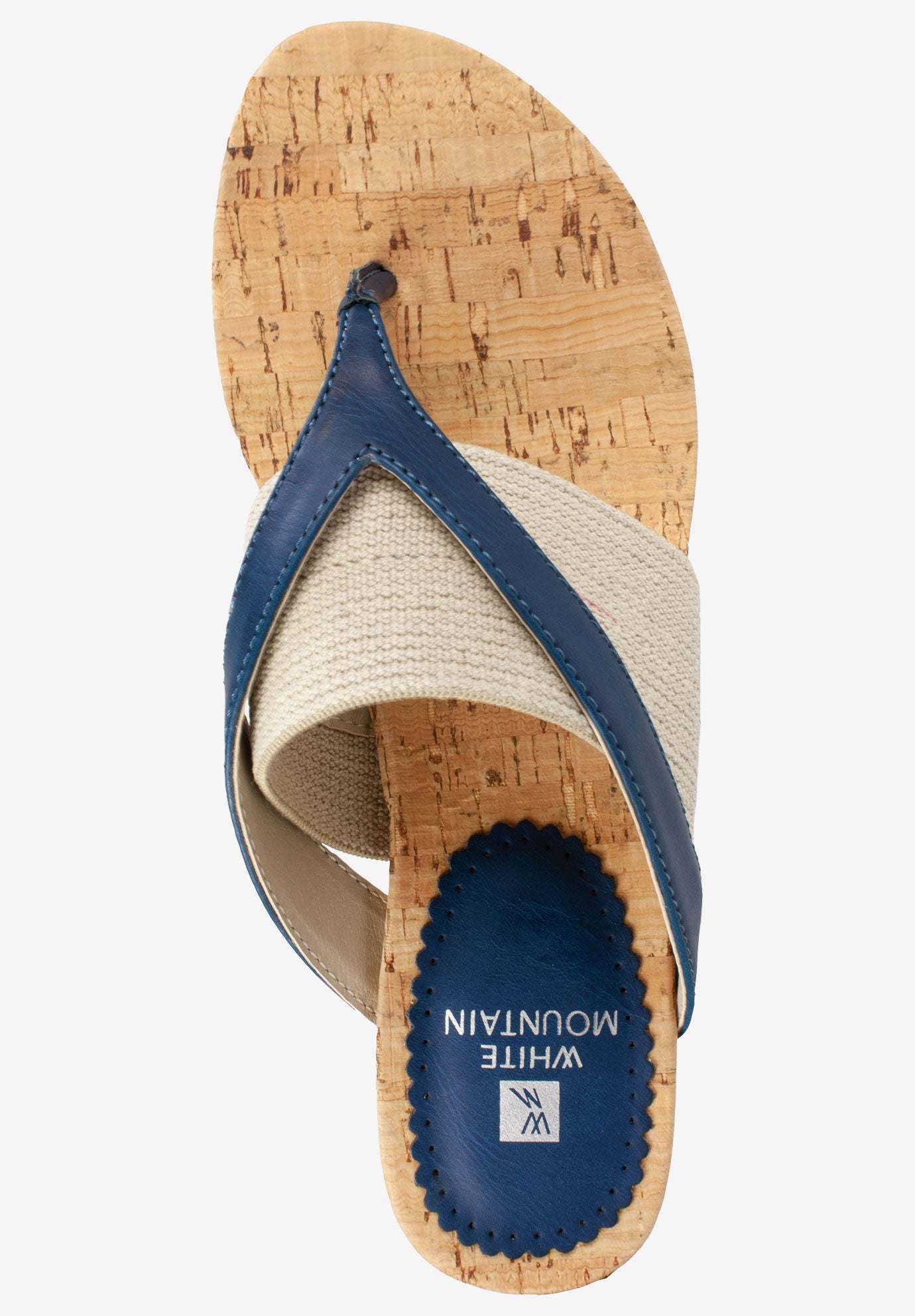 white mountain alanna wedge sandal