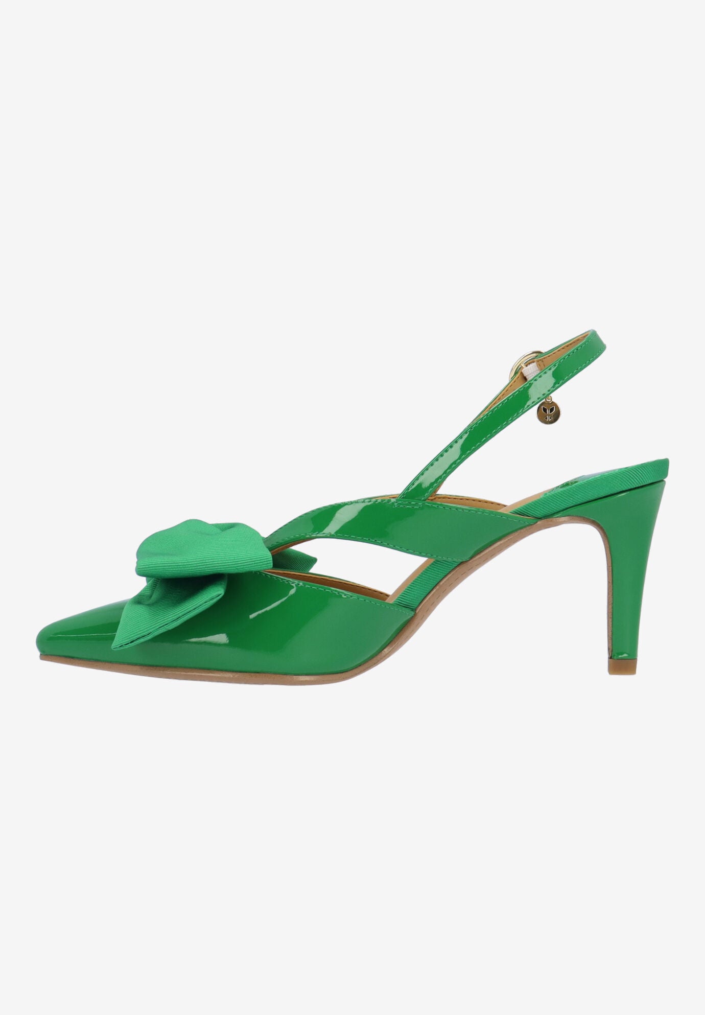 Morigen Slingback Pump, GREEN, alternate image number 4