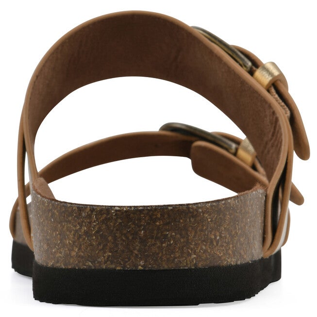 Hardball Footbeds Sandal, GOLD LEATHER, on-hover image number null