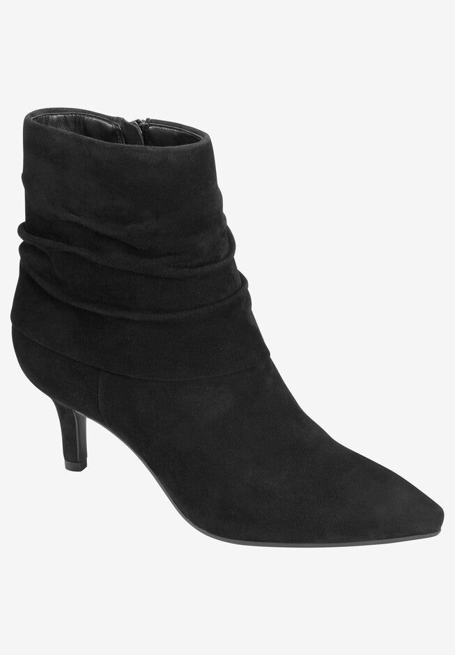 Ramble On Bootie , BLACK SUEDE, hi-res image number 0