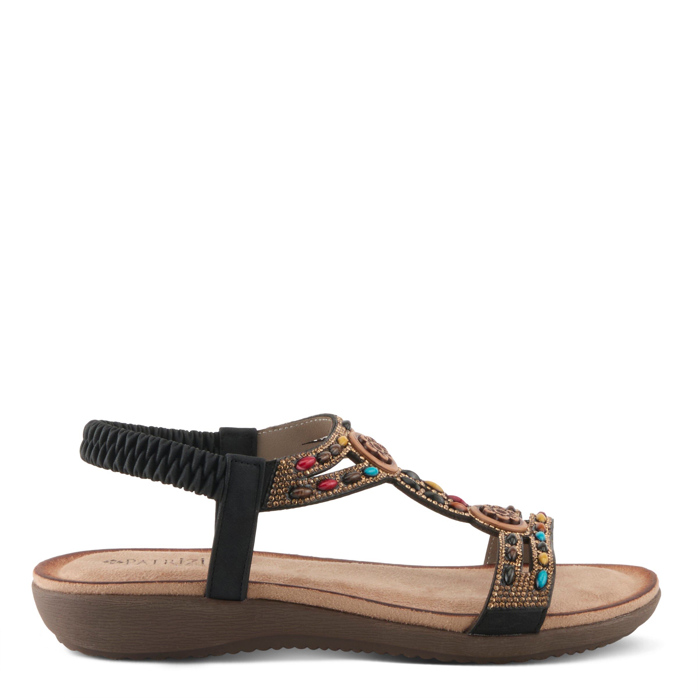 Ponyo Ankle Strap Sandal, BLACK, alternate image number 4