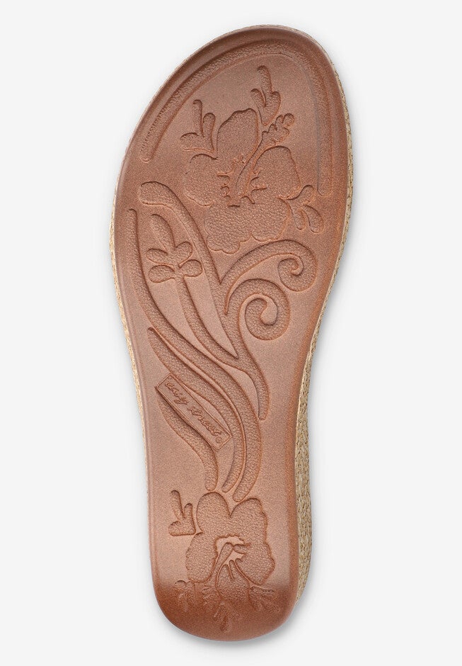 Lua Wedge Sandal, BONE, alternate image number 5
