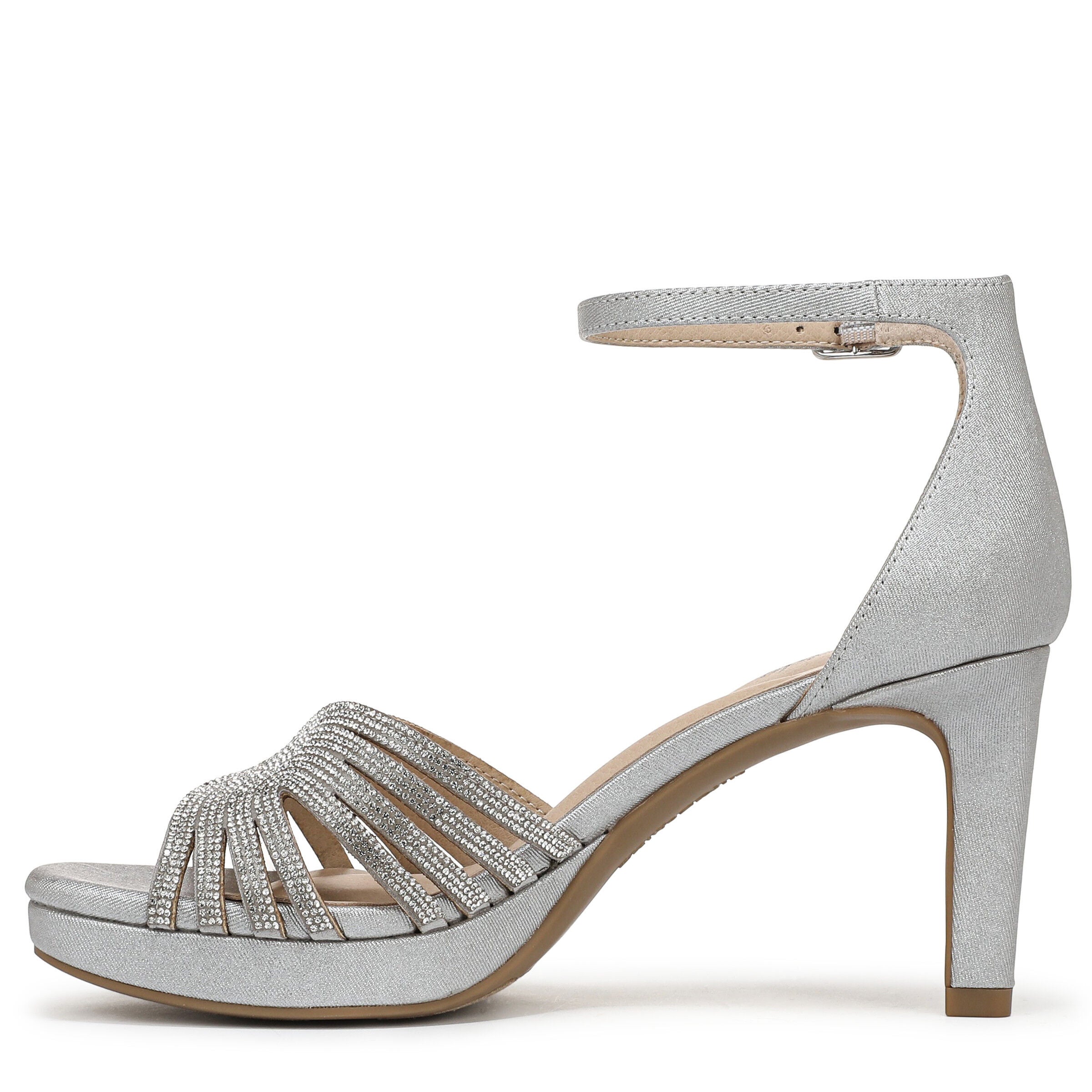 Glamorous Dress Sandal, SILVER, alternate image number 5