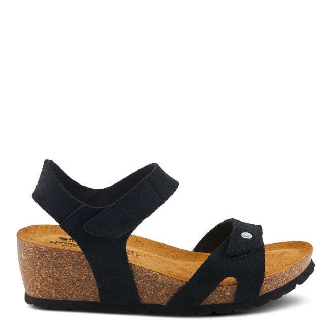 Babybell Sandal, BLACK SUEDE, alternate image number 5
