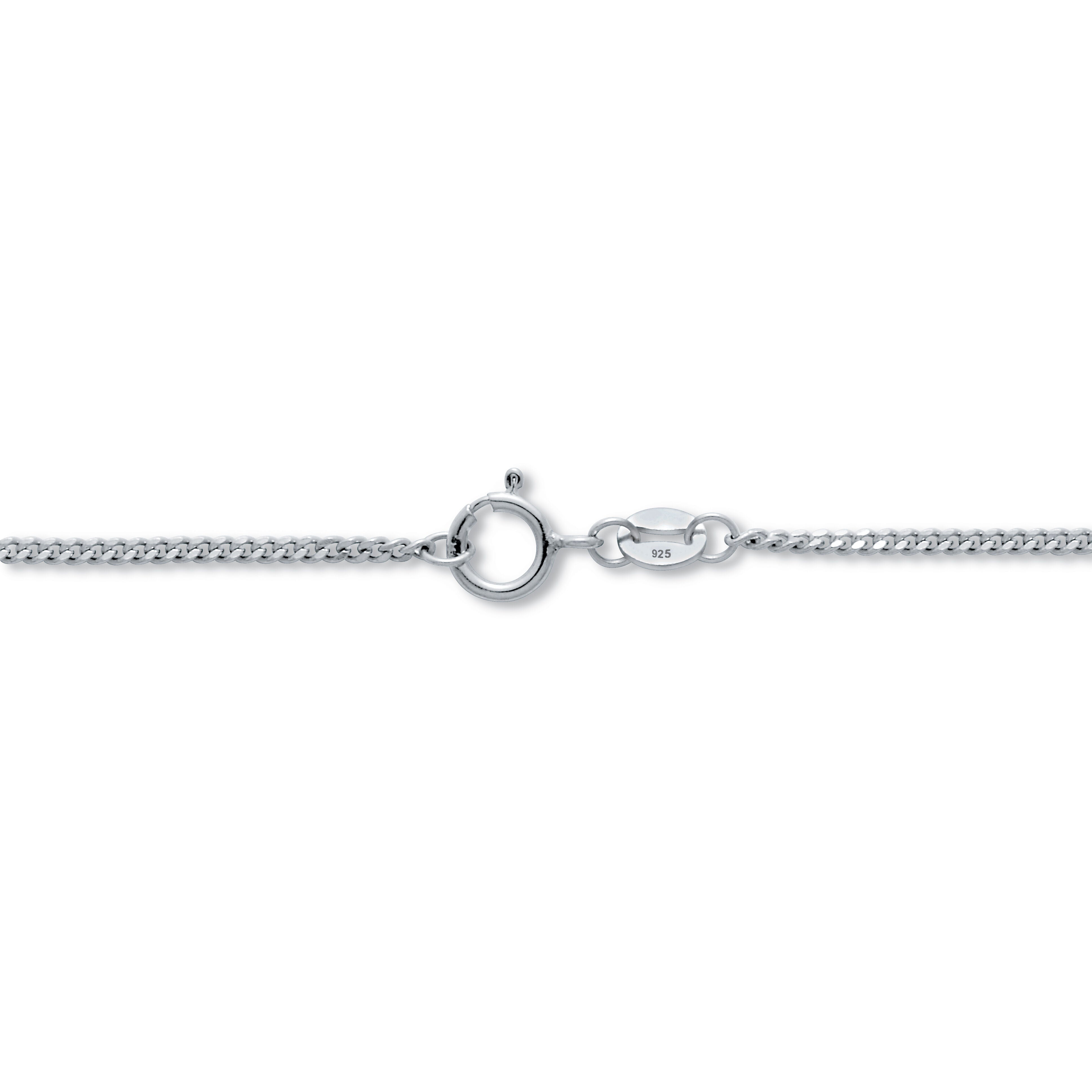 .12 TCW Diamond Sterling Silver Twisted Necklace 18 Inches, WHITE, on-hover image number 1