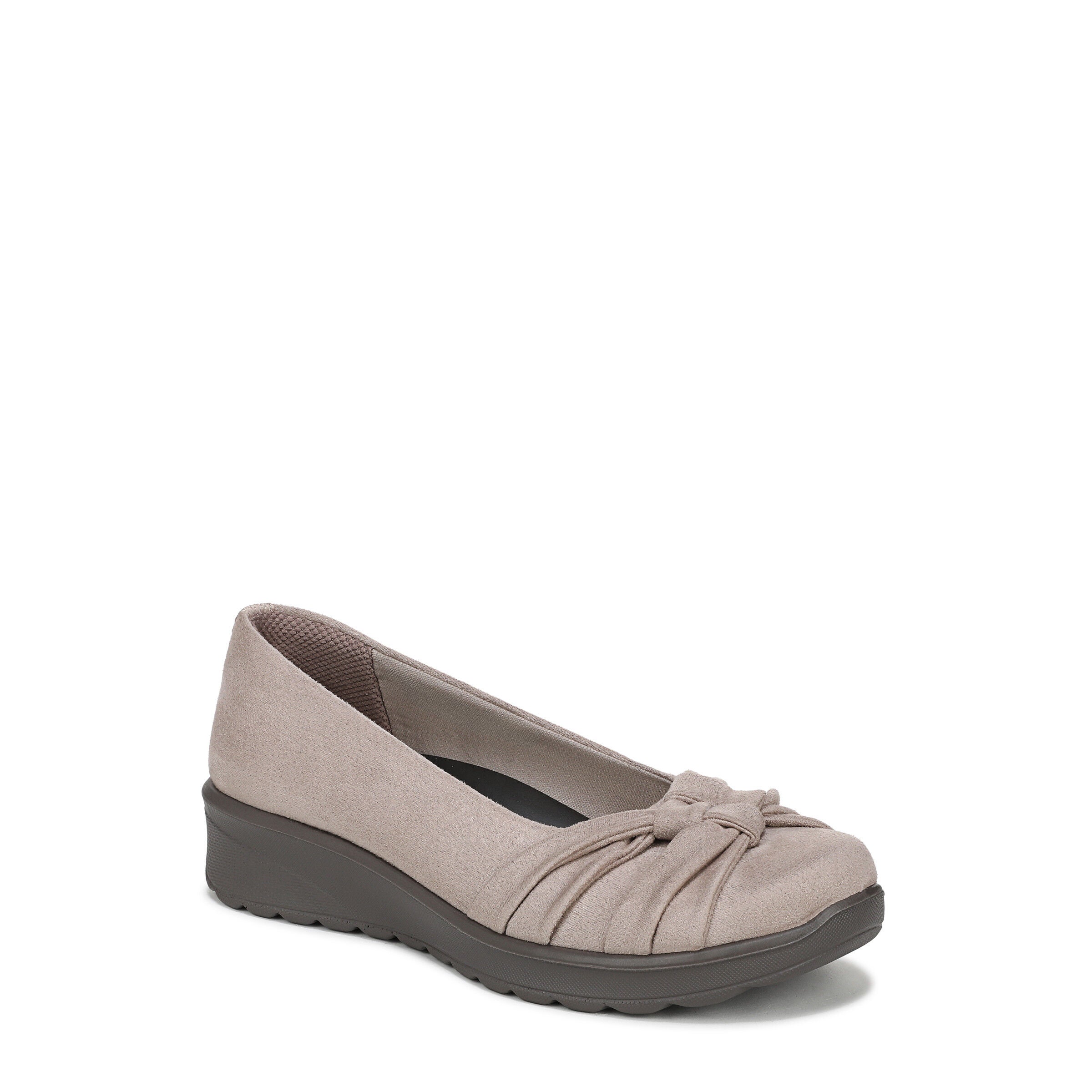 Glamour Accent Knots Wedge Flat, SIMPLY TAUPE FABRIC, hi-res image number 0