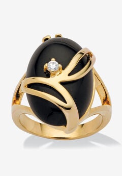 Black Onyx Rings For Women