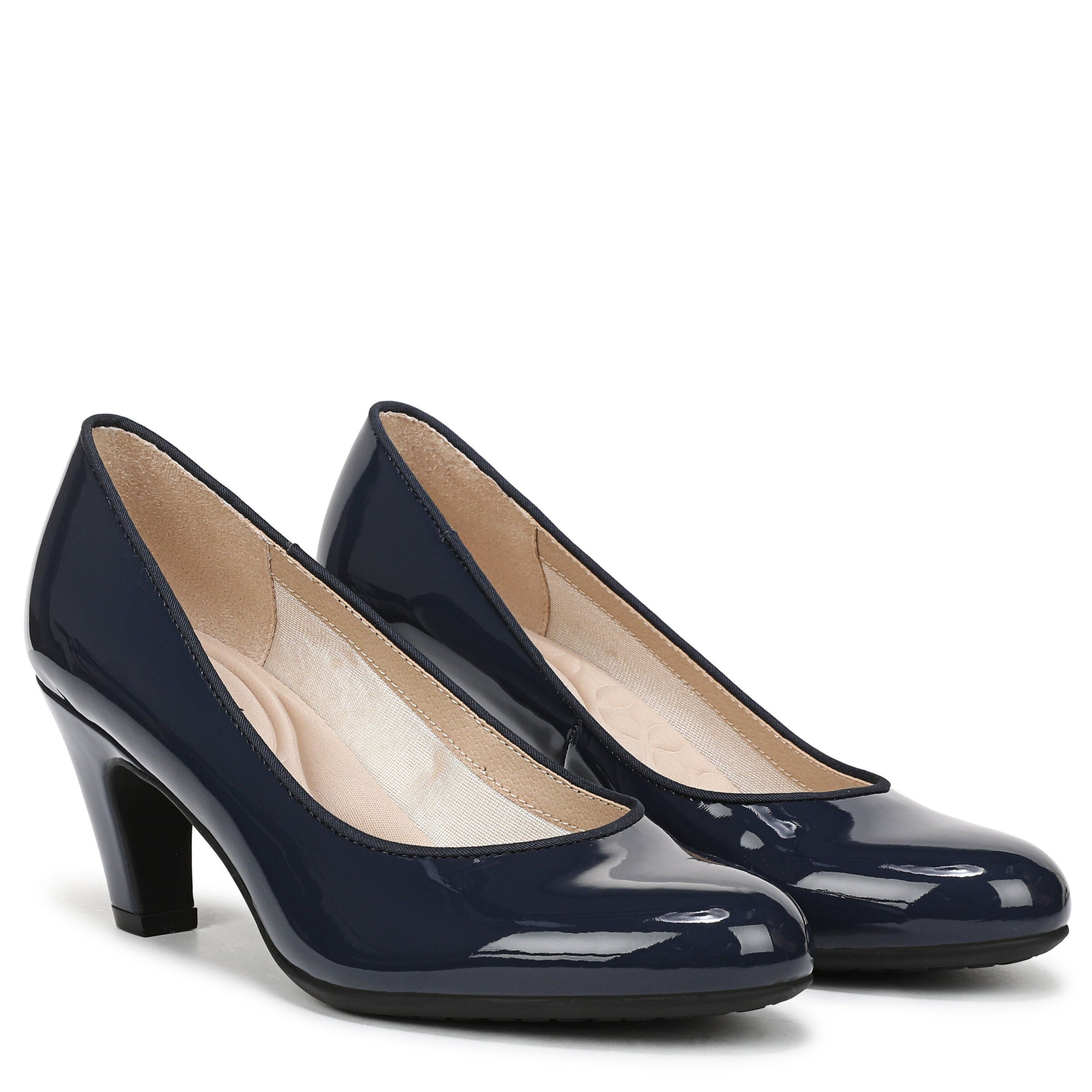 Parigi Plus Pump, LUX NAVY, alternate image number 2