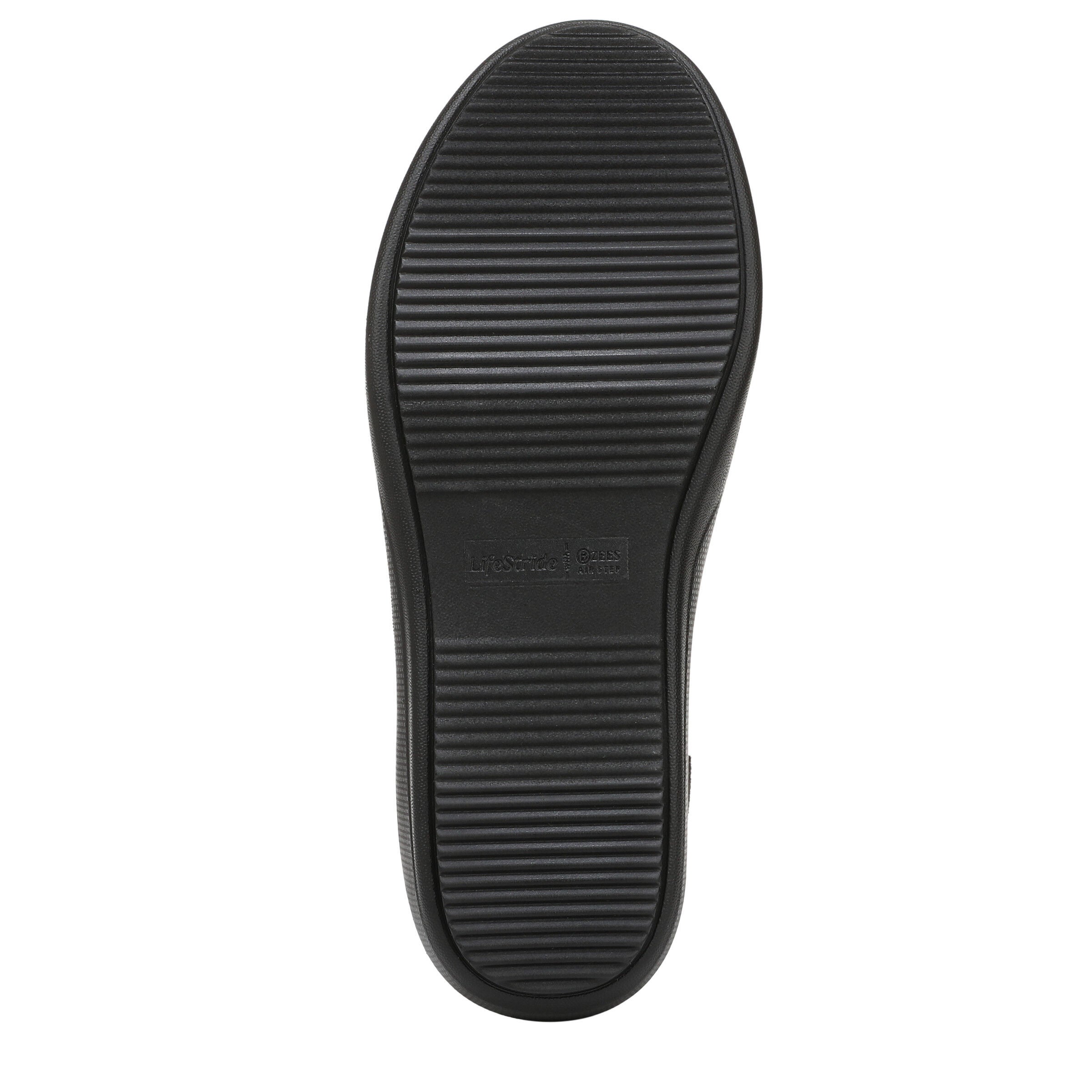 Boulevard Knit Slip-On Flat, BLACK, alternate image number 7