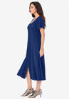 Button-Front Swing Dress, , alternate image number null