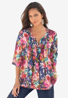 Tara Pleated Big Shirt