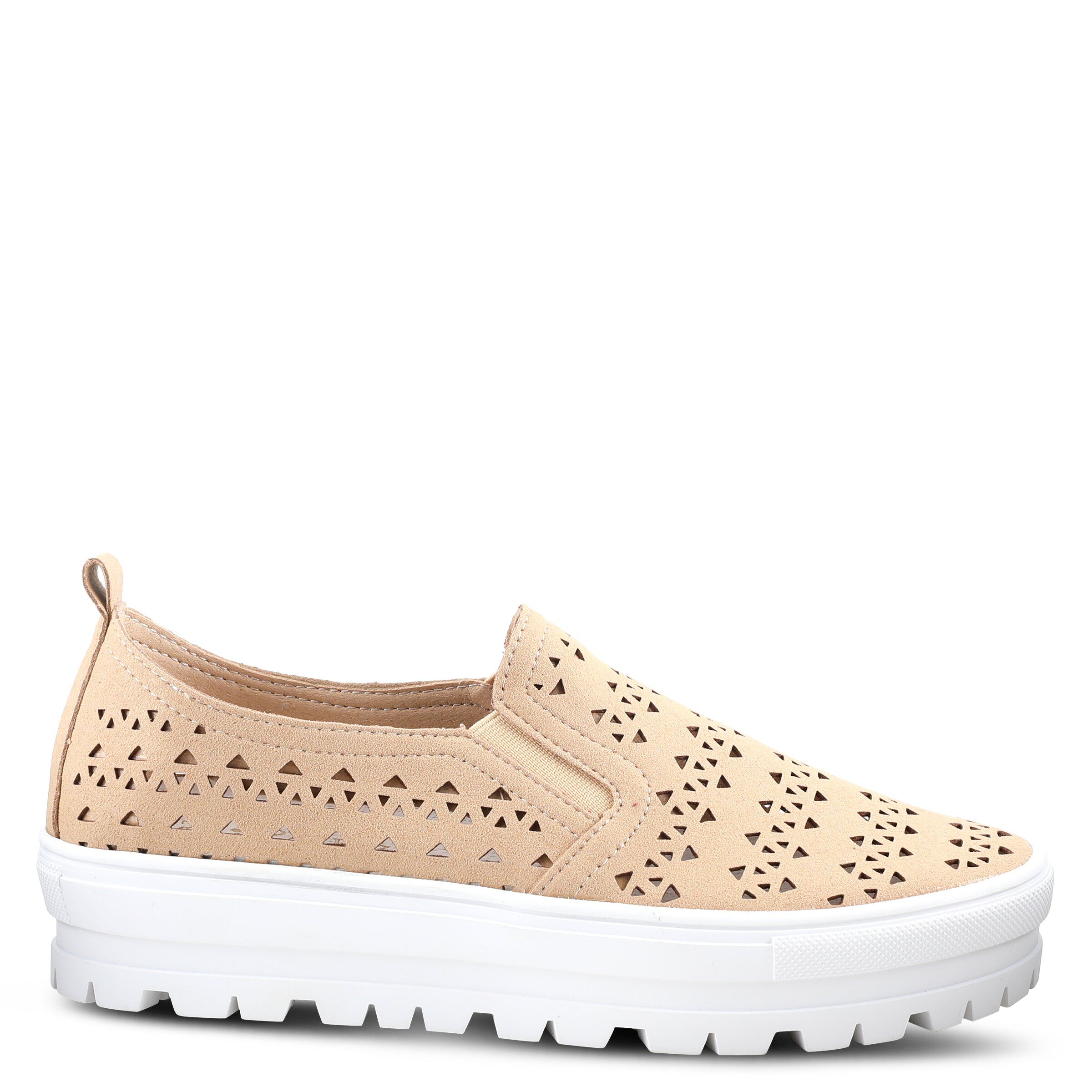 Angelita Slip-On Shoe, TAN, alternate image number 4