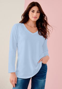 Ultimate Long Sleeve V Neck Tee