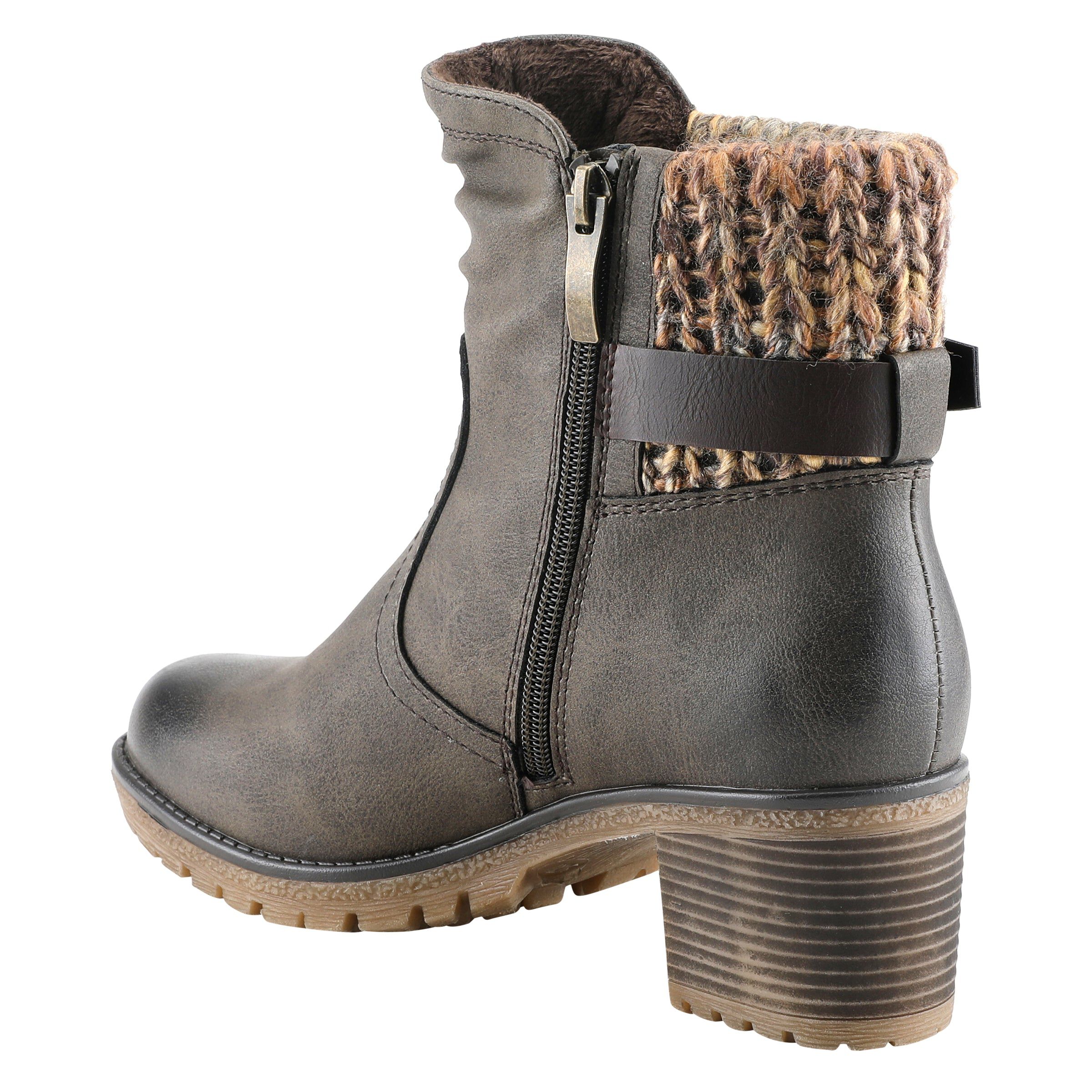 Rene Booties, OLIVE GREEN, alternate image number 6