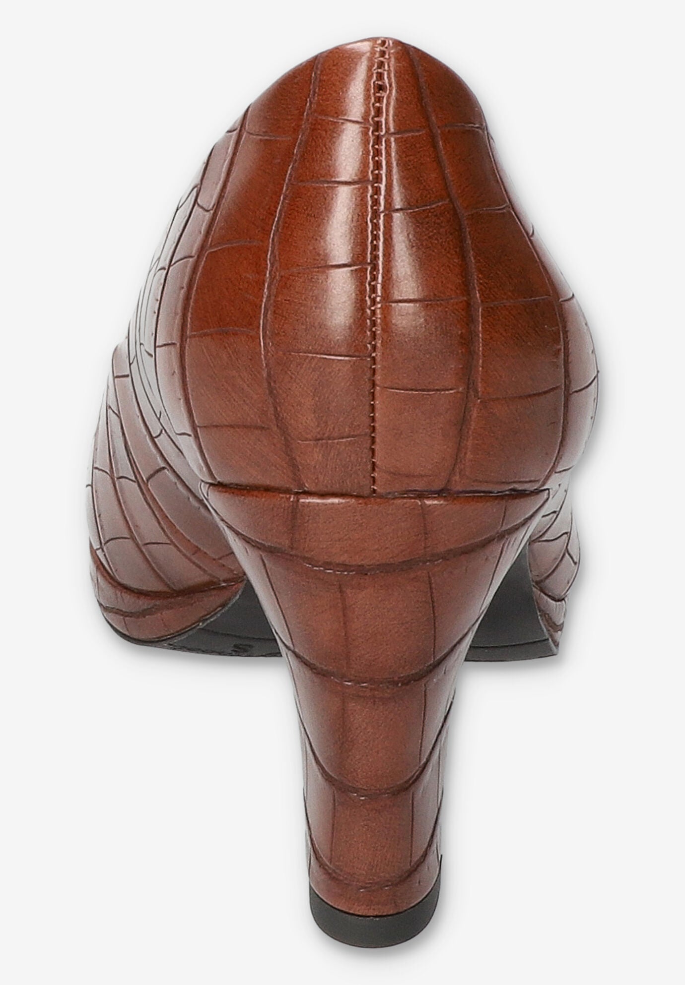 Equinox Platform Pump, TAN CROCO, on-hover image number 1