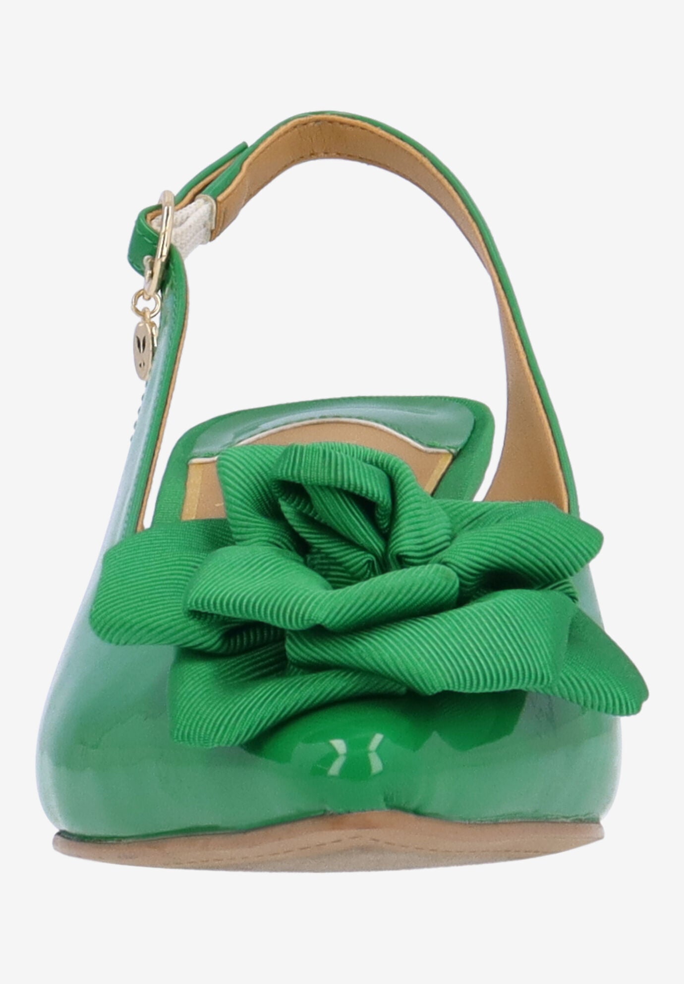 Kendry Slingback Pump, GREEN, alternate image number 2
