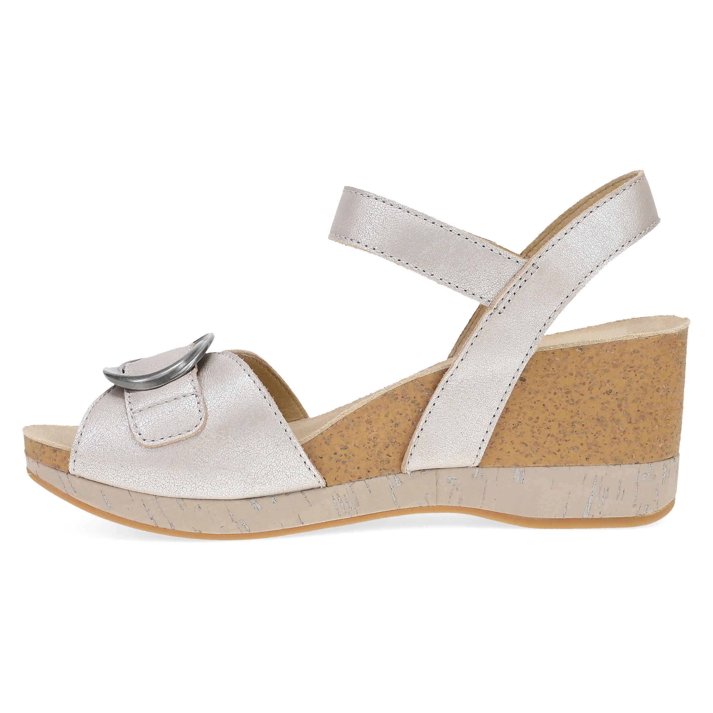 Stella Pearl Metallic Sandal, PEARL, alternate image number 6