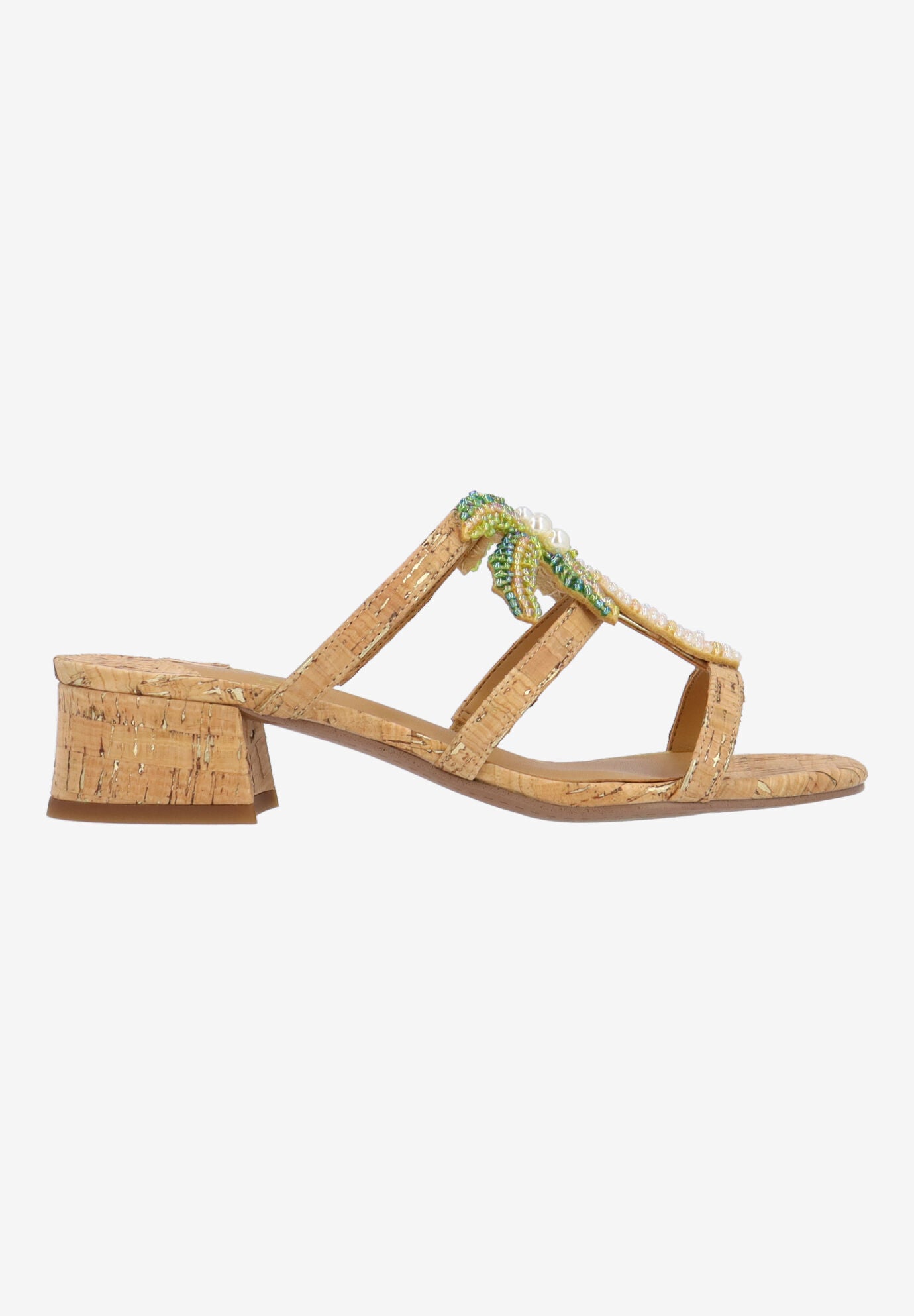 Palmeto Slip-On Sandal, NATURAL GOLD, alternate image number 3