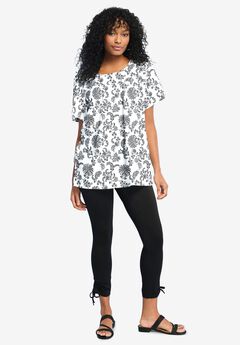 Shirred Ultimate Tee