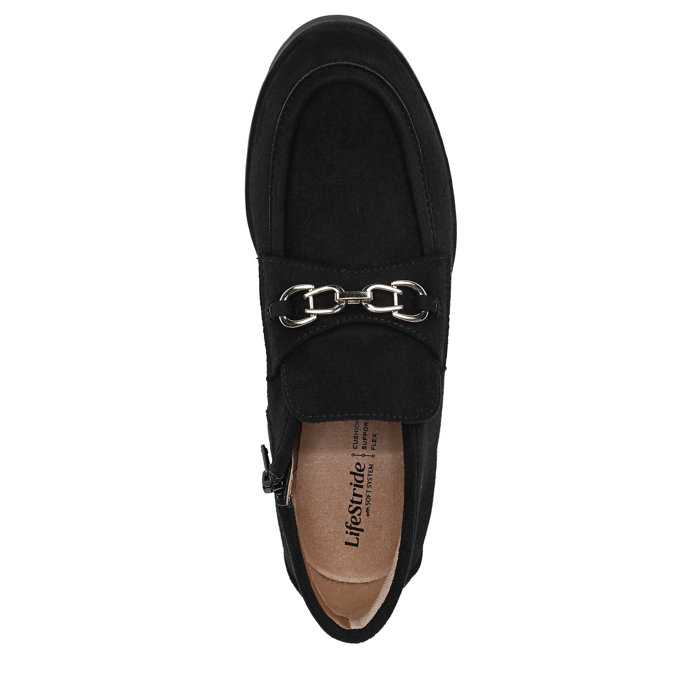 Leila Loafer Bootie, BLACK, alternate image number 6