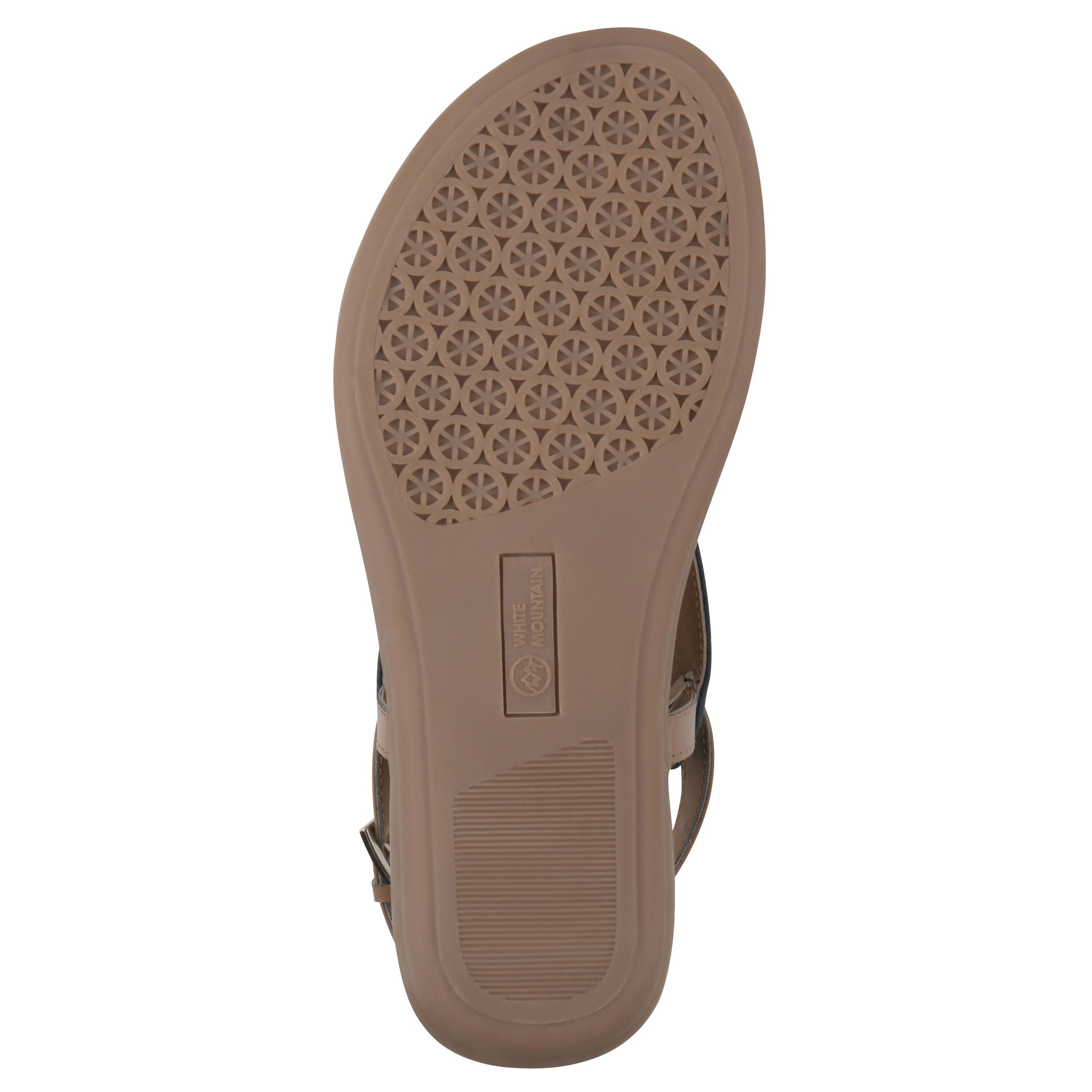 Lifted Backstrap Sandal, NAVY SMOOTH, alternate image number 5