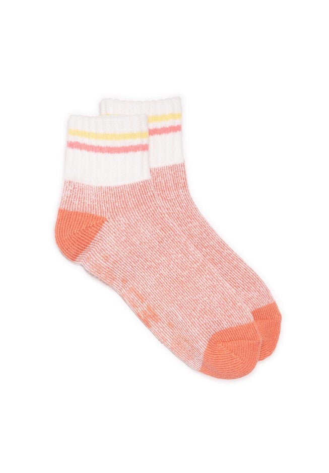 Women'S Rib Cuff Lounge Sock, DESERT FLOWER, hi-res image number null