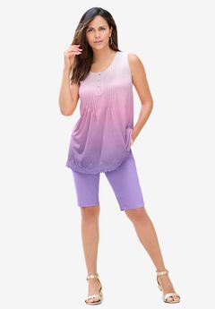 Ombre Lace Tank