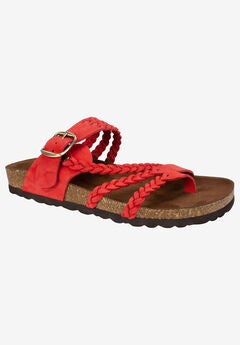 Red Thong Sandals For Women