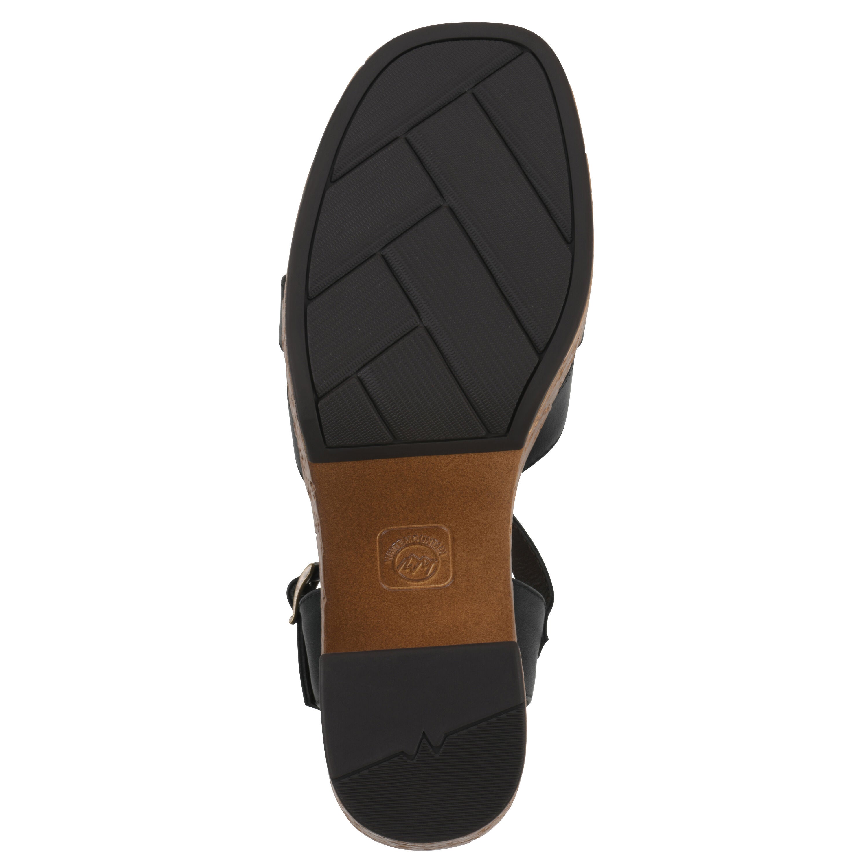 Barista Platform Sandal, BLACK SMOOTH, alternate image number 5