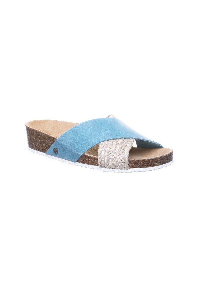 Bearpaw Valentina Comfort Footbed Sandal, BLUE, hi-res image number 0