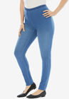 Skinny-Leg Pull-On Stretch Jean, , alternate image number null