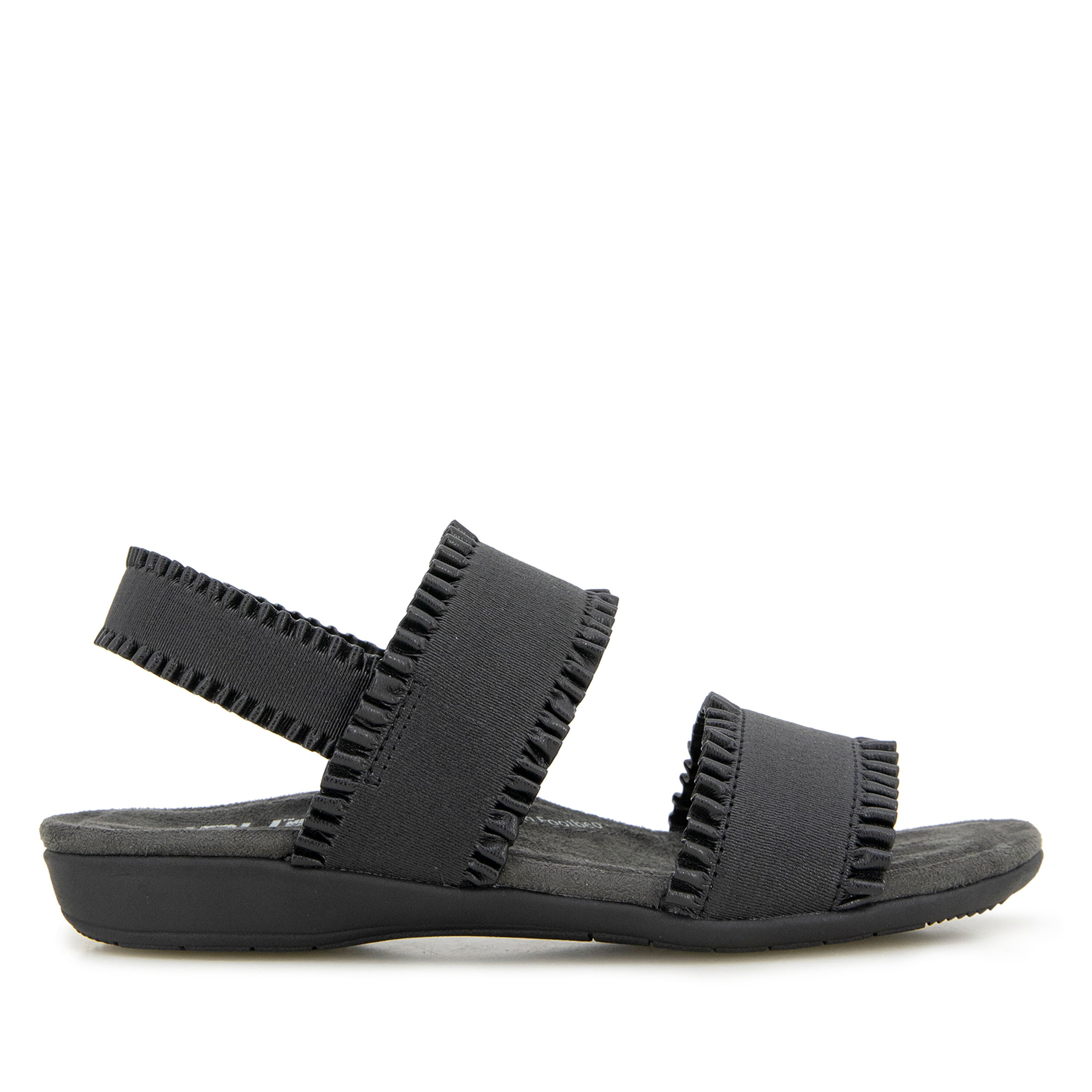 Azores Sandal, BLACK, alternate image number 2