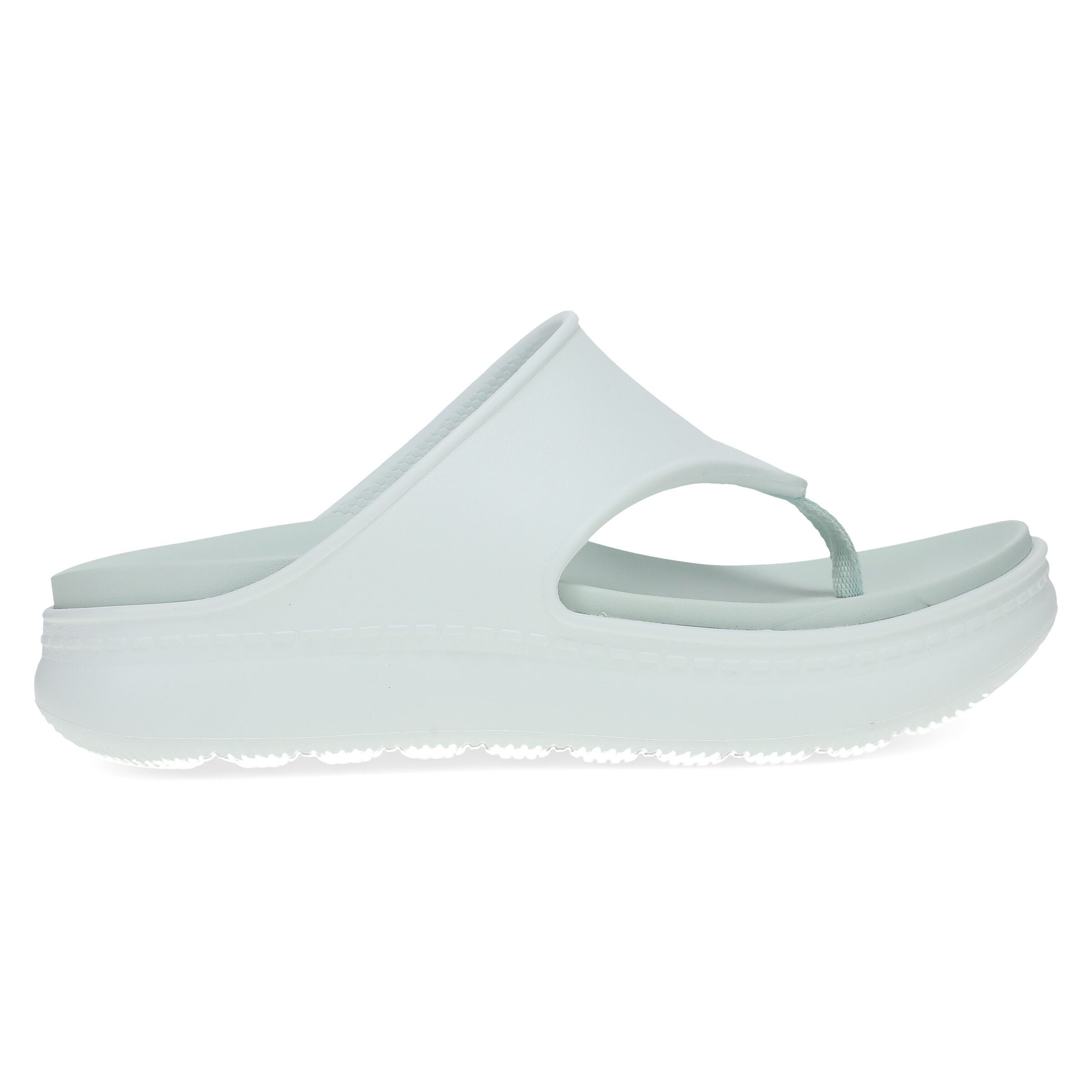 Devyn Molded Slip On Slide, BLUE, alternate image number 4