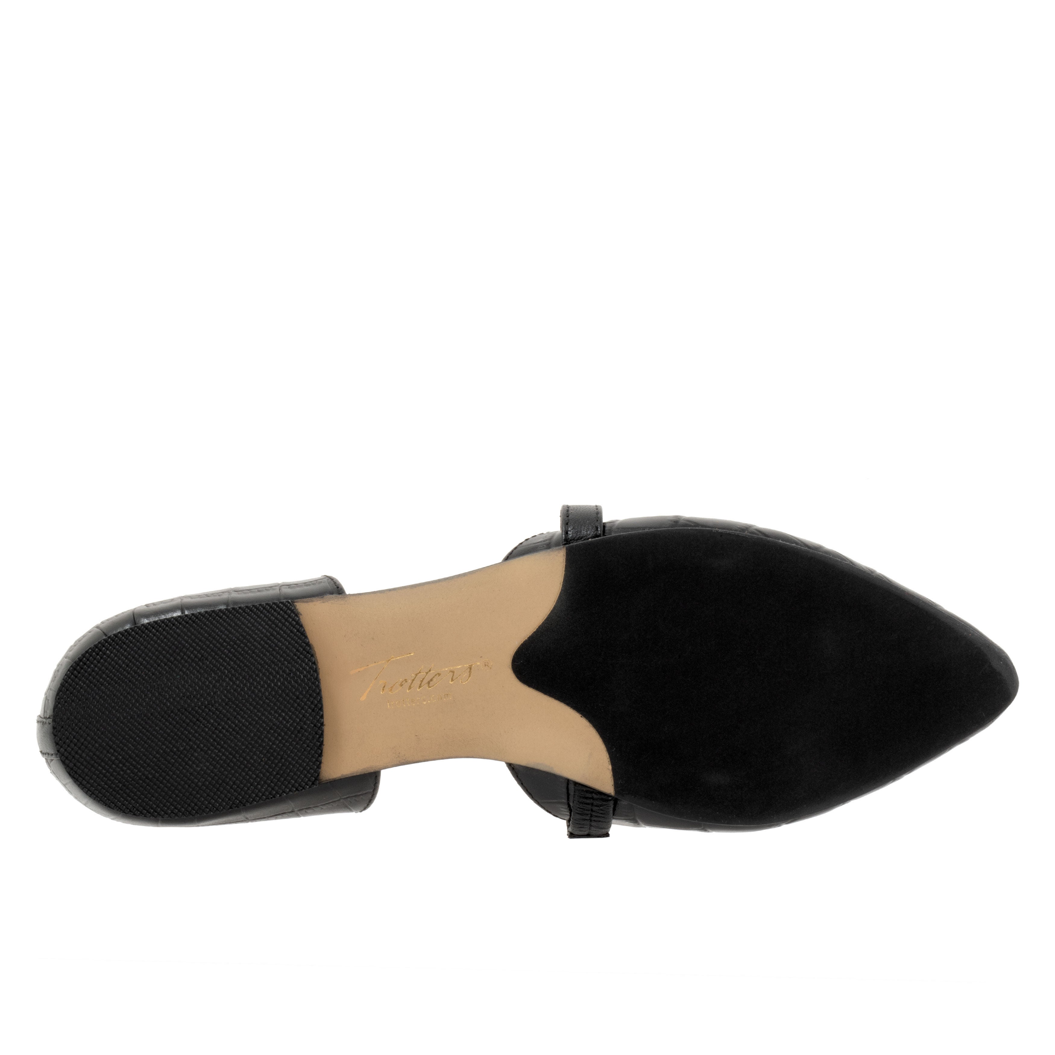 Emory Flat, DARK BLACK CROCO, alternate image number 2