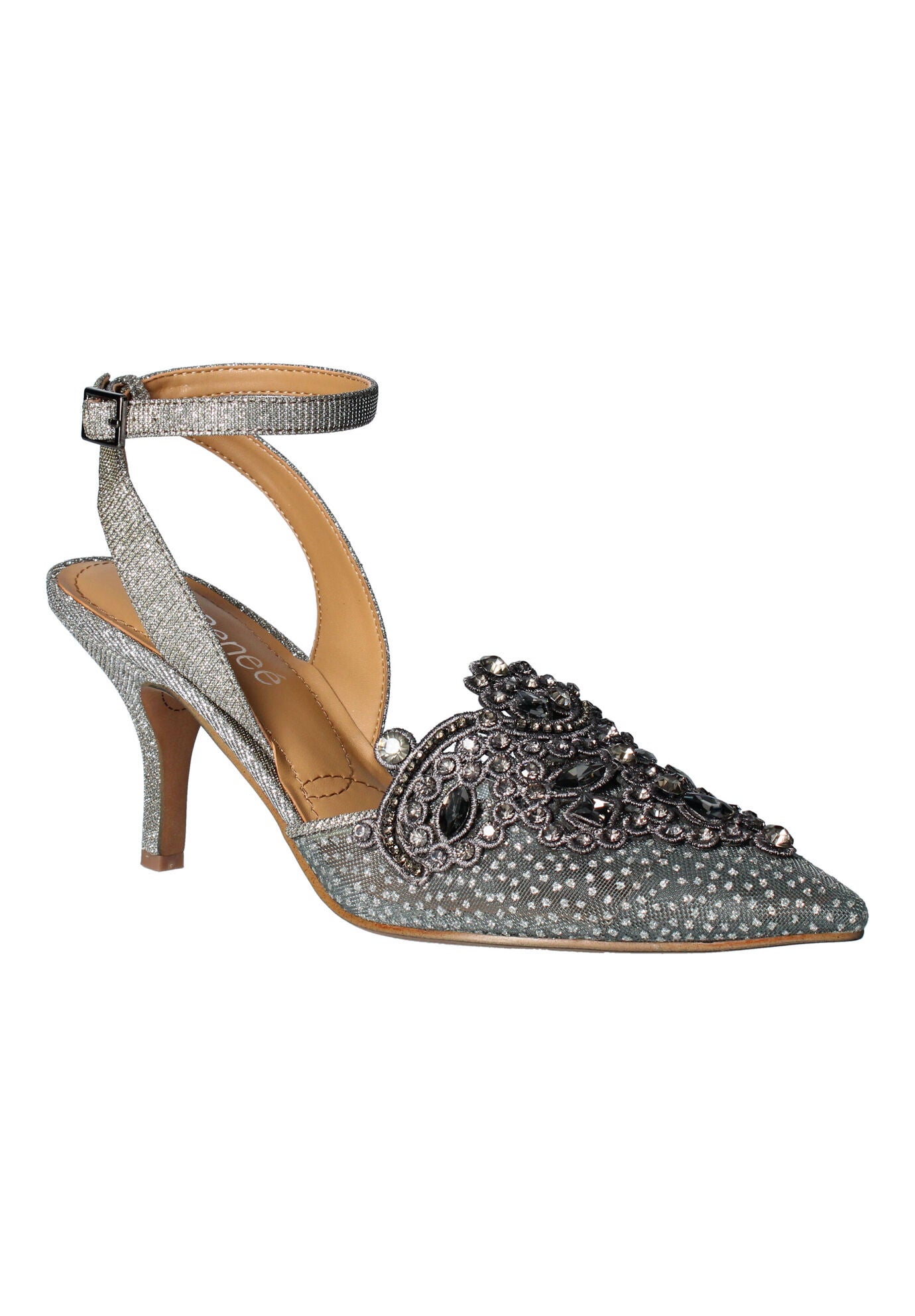 Desdemona Pump, PEWTER, hi-res image number 0