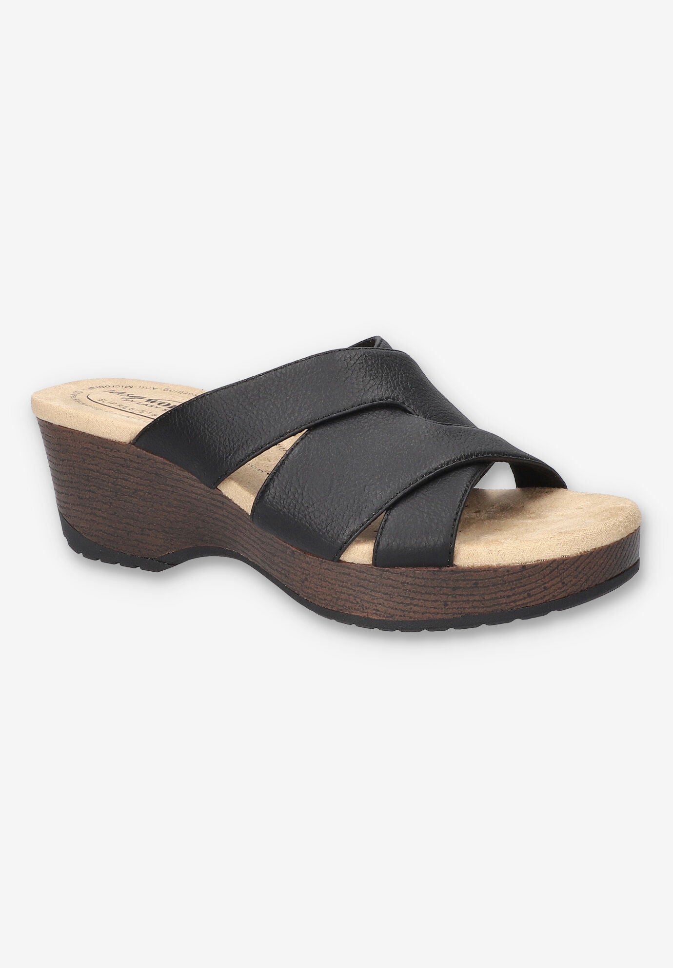 Ren Slip-Resistant Sandal, BLACK, hi-res image number 0