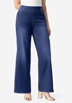 360° Stretch Wide-Leg Jean