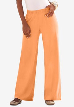 Wide Leg Soft Knit Pant