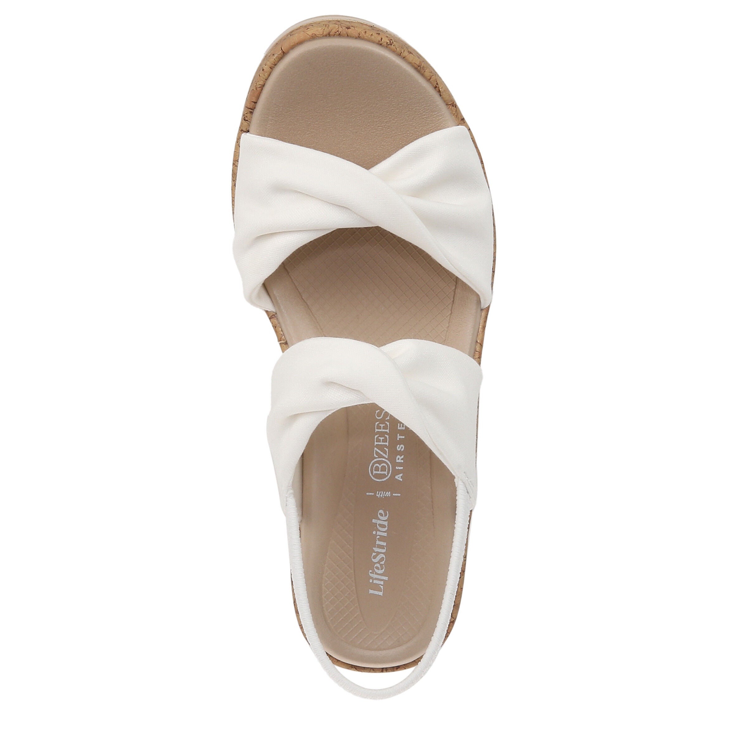 Riley Slingback Wedge Sandal, BRIGHT WHITE, alternate image number 6