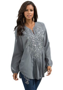 Holiday Peplum Tops